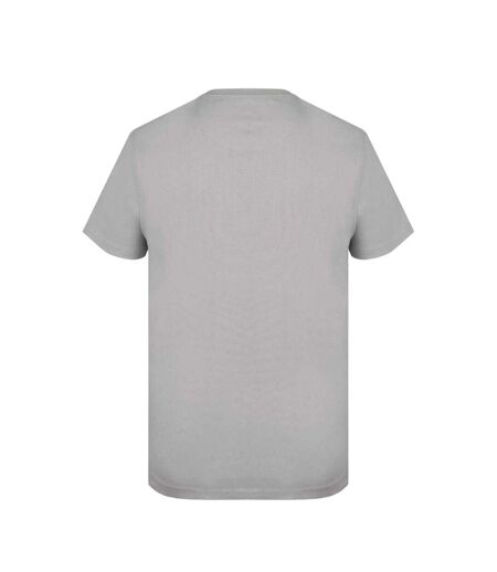 Mens Logo Cotton T-shirt White Stone Firetrap
