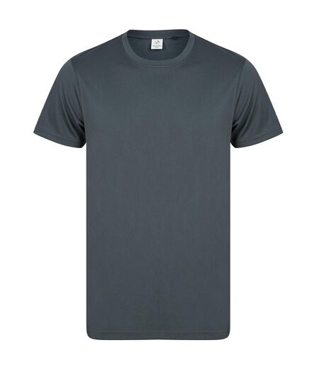 T-shirt Performance Adulte Gris Charbon Tombo