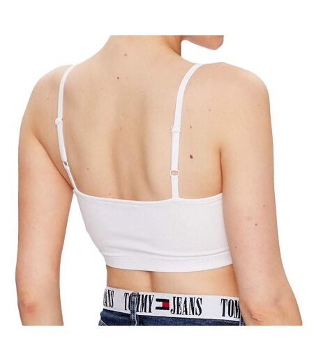 Top Court Blanc Femme Tommy Jeans Archive - S