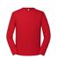 Fruit of the Loom Mens Iconic Long-Sleeved T-Shirt (Red) - UTPC5348