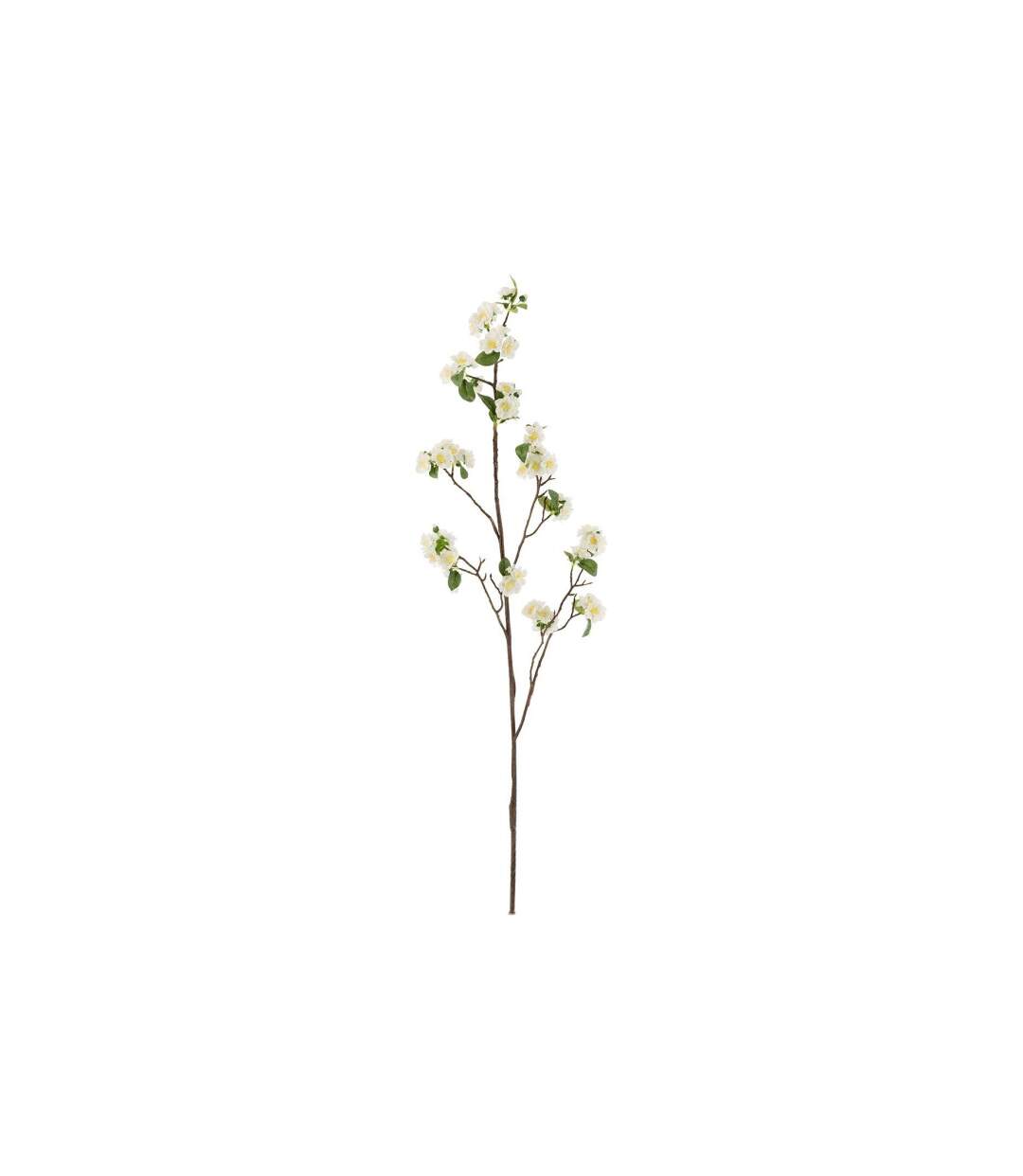 Fleur Artificielle Branche Bourgeon 132cm Blanc-1