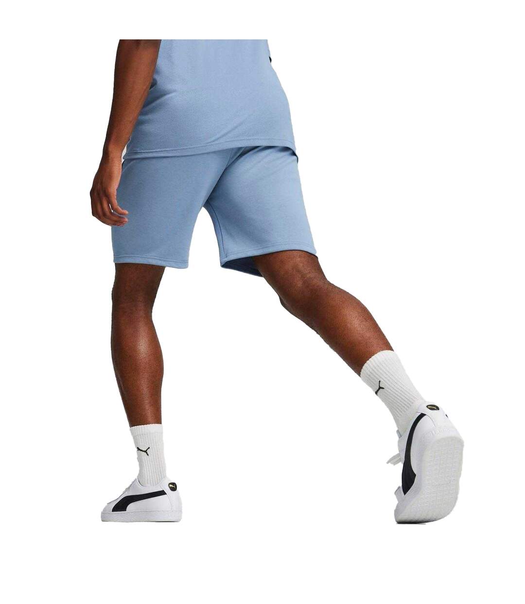 Short Teamfinal Homme Bleu Puma-4