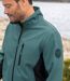 Men's Green Softshell Jacket