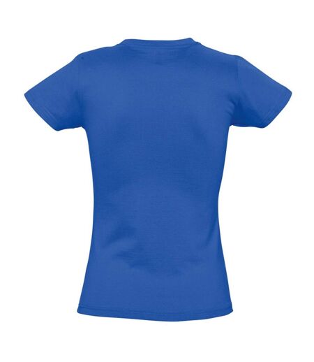 SOLS Womens/Ladies Imperial Heavy Short Sleeve Tee (Royal Blue)