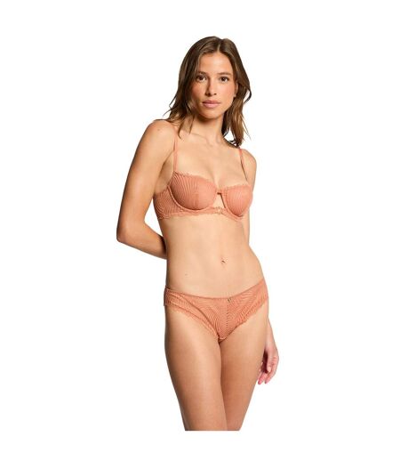 Soutien-gorge armatures caramel Garance