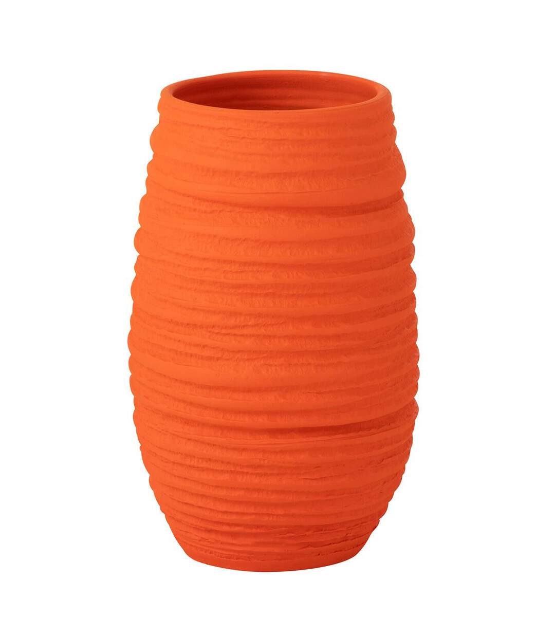 Vase en Céramique Fiesta 40cm Orange-1