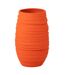 Vase en Céramique Fiesta 40cm Orange-1