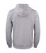 Unisex Adult Basic Active Pullover Hoodie Grey Melange Clique-2