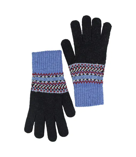 Gants en laine pour hommes | Gants d'hiver mignons Fairisle