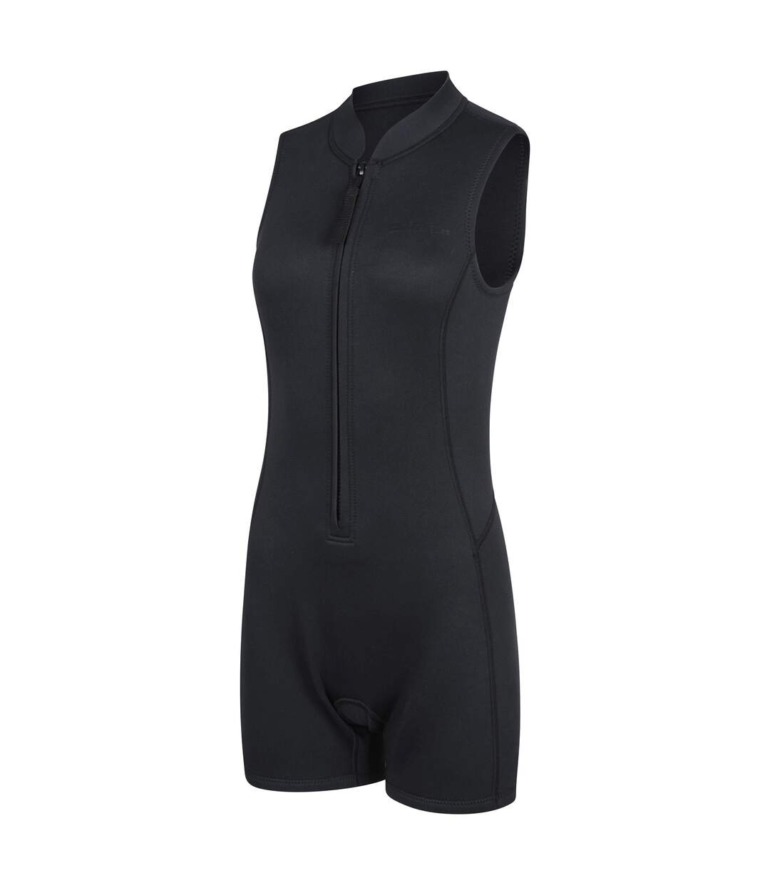 Womens/ladies shorty sleeveless wetsuit jet black Mountain Warehouse-3