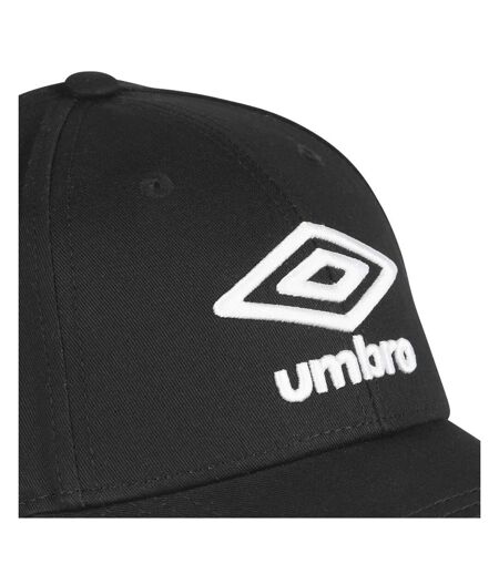 Logo cap black/white Umbro