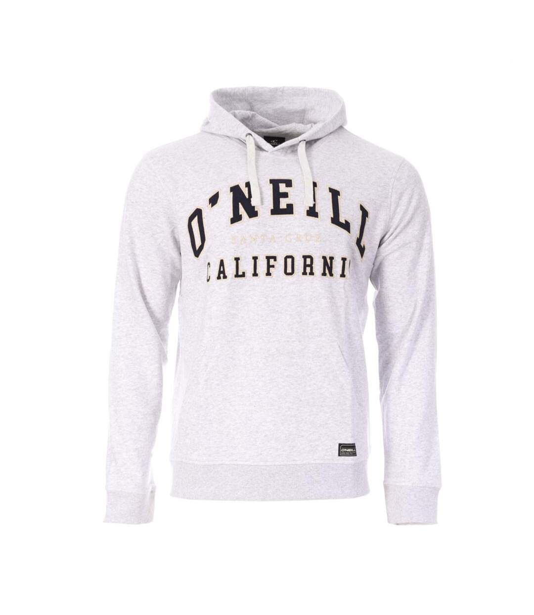 Sweat gris clair homme o'neill surf-1