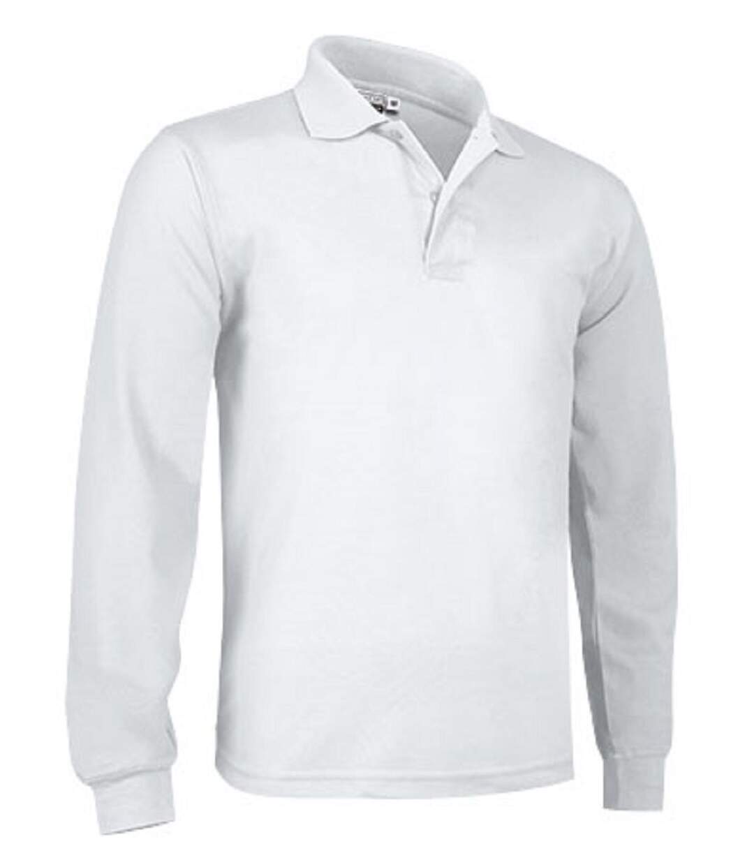 Polo manches longues - Homme - réf PREDATOR - blanc