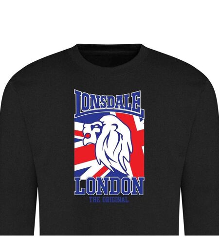 Sweat Motif/style Logo Adulte Noir Lonsdale