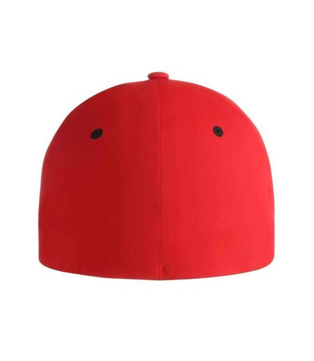Yupoong Flexfit Unisex Delta Waterproof Cap (Pack of 2) (Red)