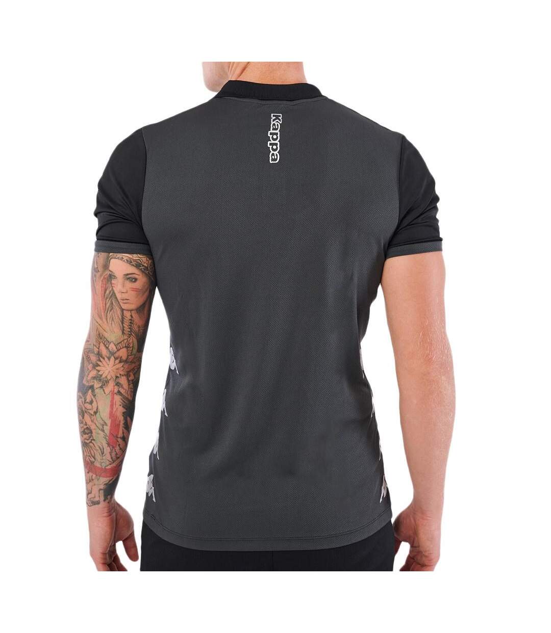 T-Shirt Noir Homme Kappa Deggiano - S-2