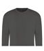 Sweat Adulte Gris Acier Uni Awdis-2