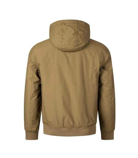 Doudoune Matelassée Brentham Adulte Marron Foncé Fred Perry