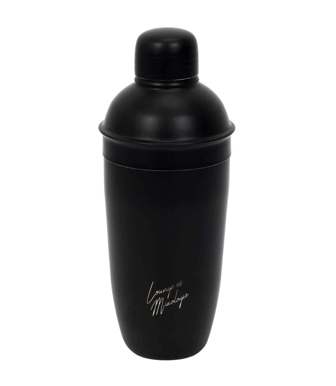 Shaker à cocktail en inox noir 62 cl-1