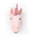 Peluche trophée mural Fantastique Licorne Julia-2