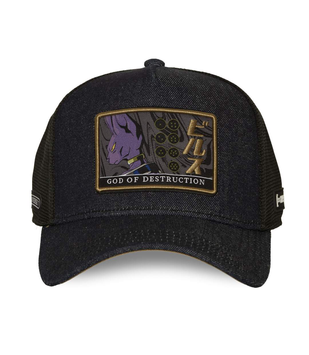Casquette trucker avec filet et patch Dragon Ball Super Destruction Capslab-2