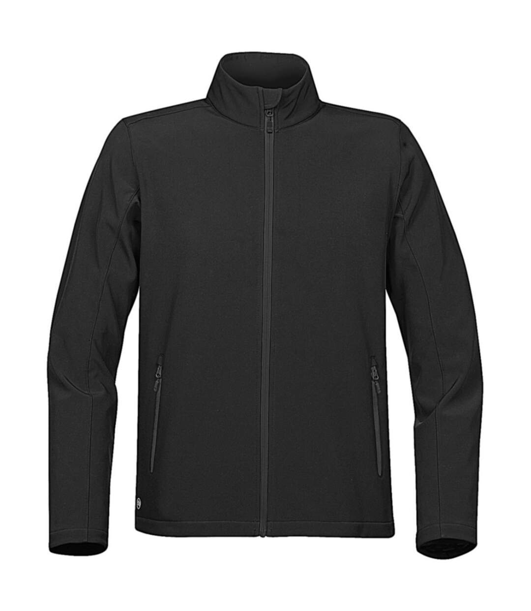 Veste softshell - Homme - KSB-1 - noir et gris carbone-2