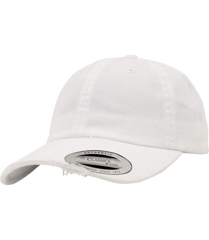 Casquette flexfit blanc Yupoong