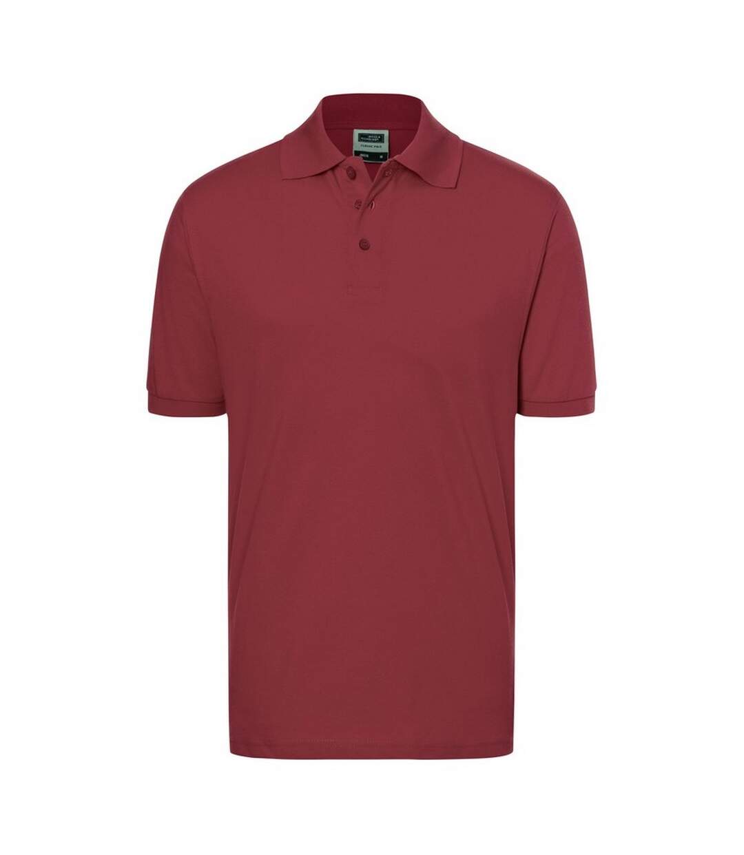 Polo Classic Homme Bordeaux James And Nicholson-1