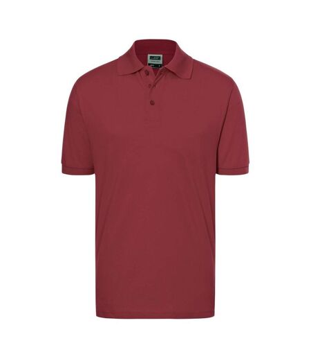 Polo Classic Homme Bordeaux James And Nicholson