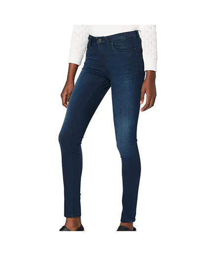 Jean Bleu Foncé Femme Kaporal Middle