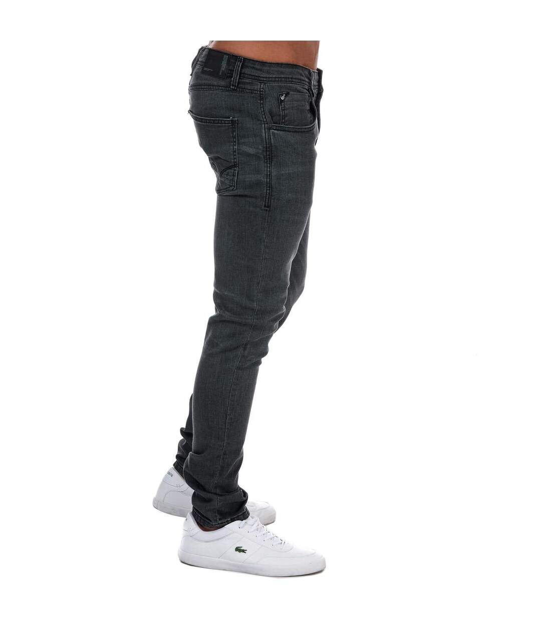 Mens Maylead Slim Fitted Jeans Grey Duck And Cover-4