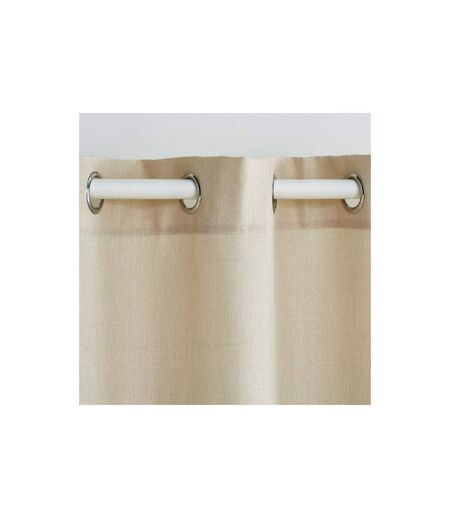 Rideau à Œillets Zeline 140x280cm Naturel
