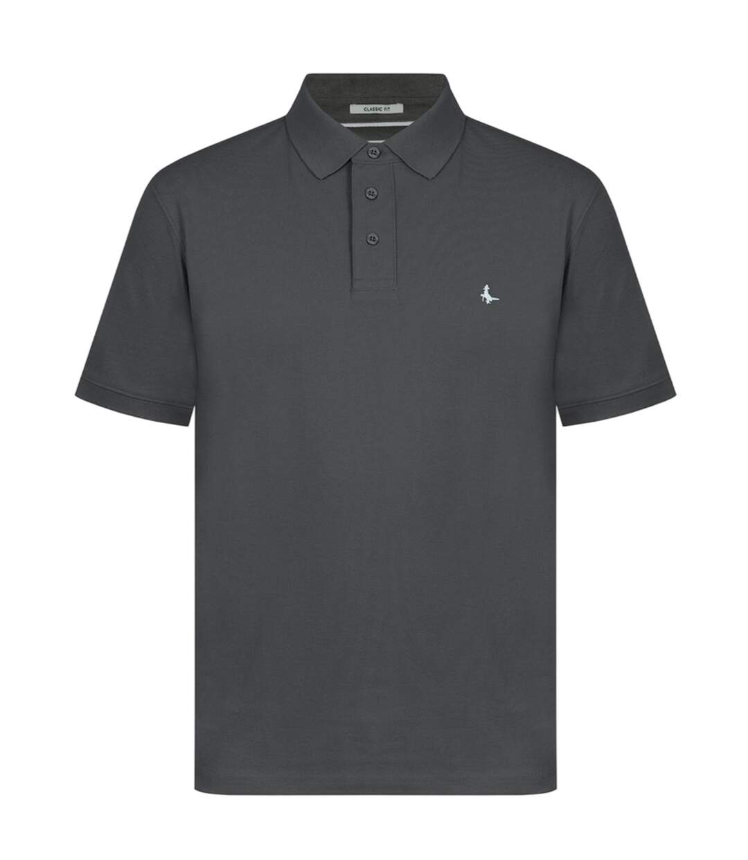 Mens Classic Embroidered Logo Polo Shirt Slate Jack Wills-1