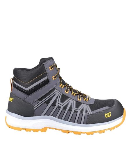 Caterpillar Mens Charge S3 Hiking Boots (Black/Orange) - UTFS10306