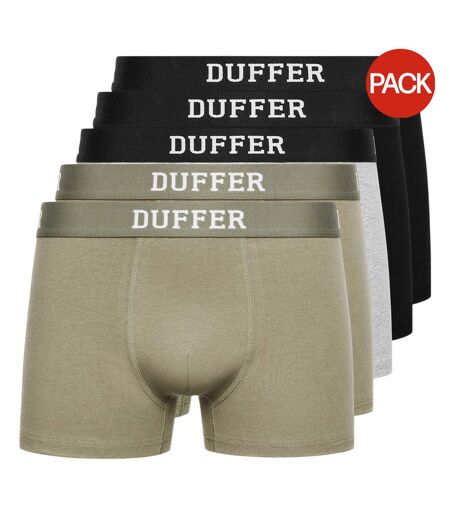 Pack Of 5  Mens State Boxer Briefs  Multicoloured Duffer