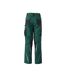 Pantalon workwear homme vert foncé / noir James and Nicholson