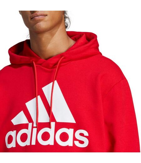 Sweat À Capuche Essentials Homme Rouge Adidas