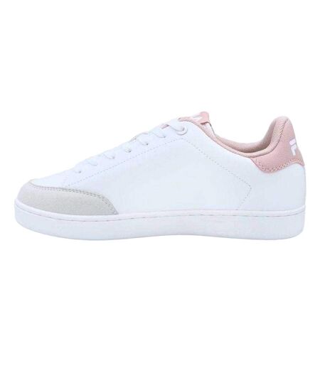 Baskets Courtbay Femme Blanc Rose Fila