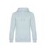 Mens King Hooded Sweater Pure Sky B&C-1