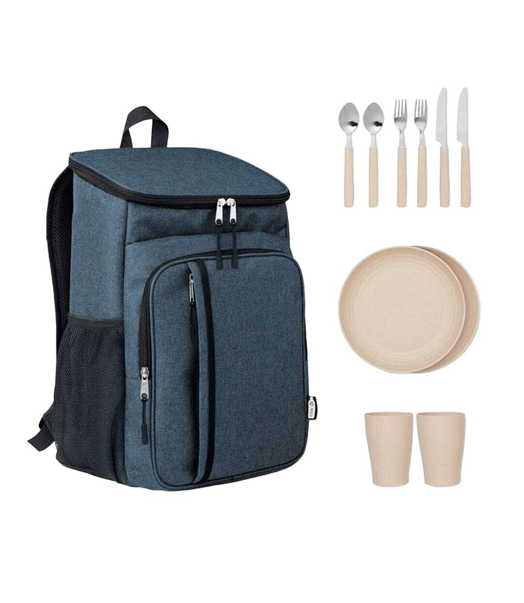 Montecool rpet outdoor cooler bag one size blue MidOcean-1