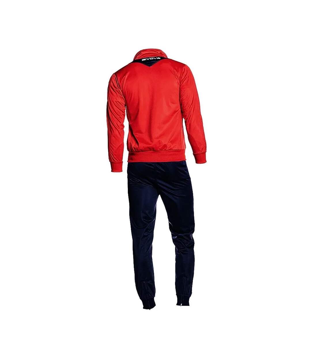 Ensemble De Survêtement Tuta Visa Homme Rouge Bleu Marine Givova-2