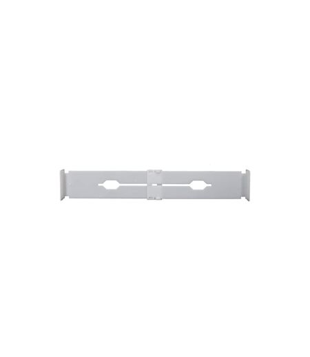 Lot de 2 Séparateurs de Tiroir Extensible 32cm Blanc