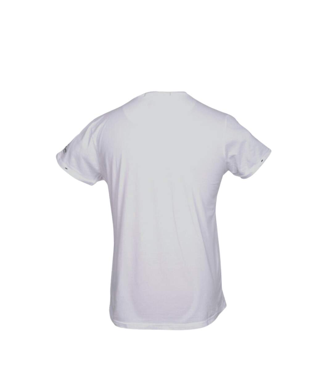 Tee shirt manches courtes homme de couleur blanc - Motif devant