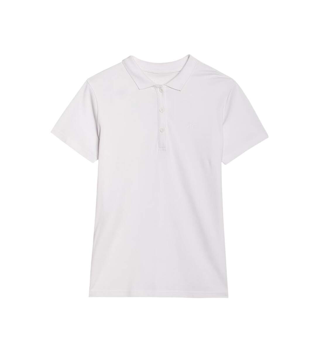 Polo F514 Femme Blanc 4F-2
