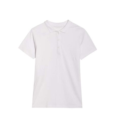 Polo F514 Femme Blanc 4F