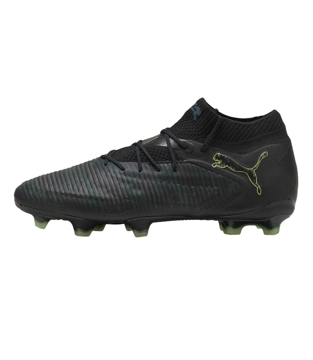 Mens Future 8 Ultimate Firm Ground Football Boots  Black Puma-2