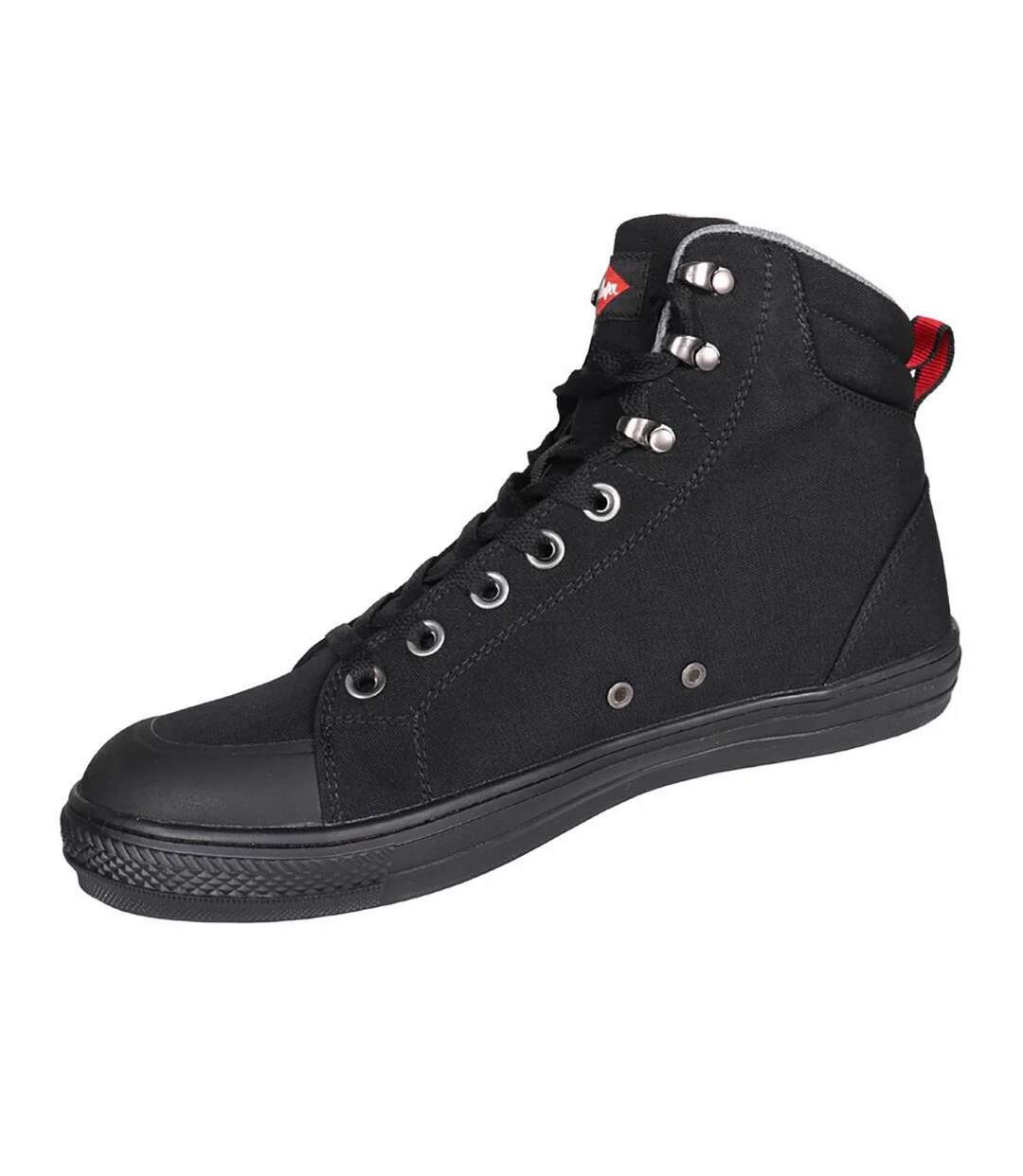 Mens cordura ankle safety shoes black Lee Cooper-3