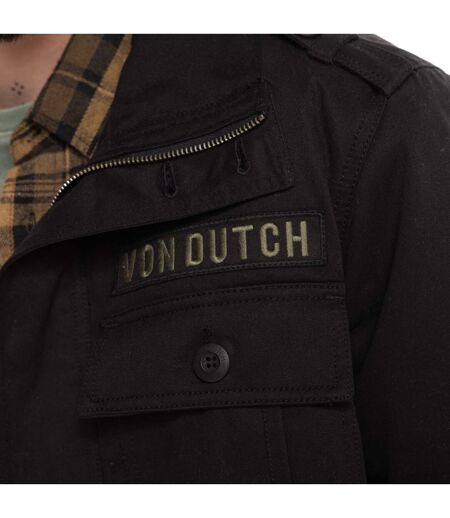 Veste militaire doublée homme avec écusson Aaron Vondutch