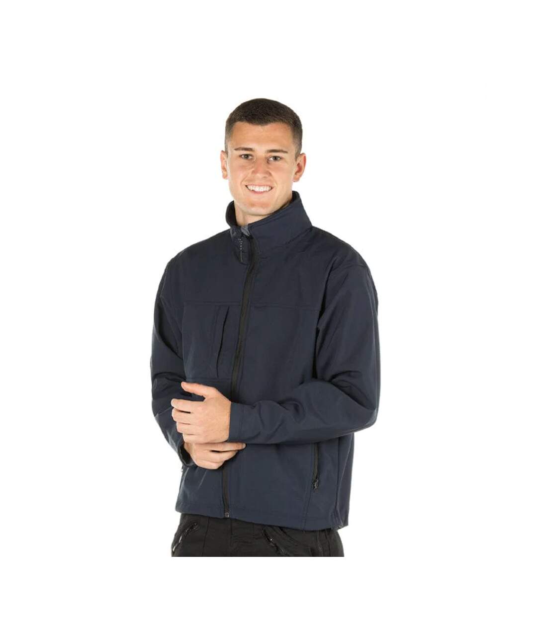 Veste Softshell Classic Homme Bleu Marine Result-1