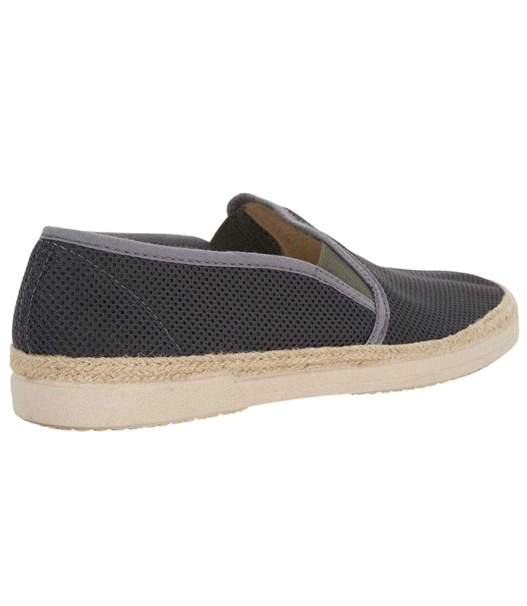 Mens Le Ferdo Textured Espadrilles Grey Dune London-2